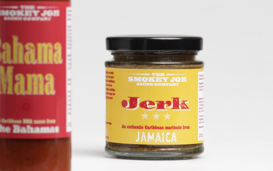 Smokey Joe Jerk sauce jar