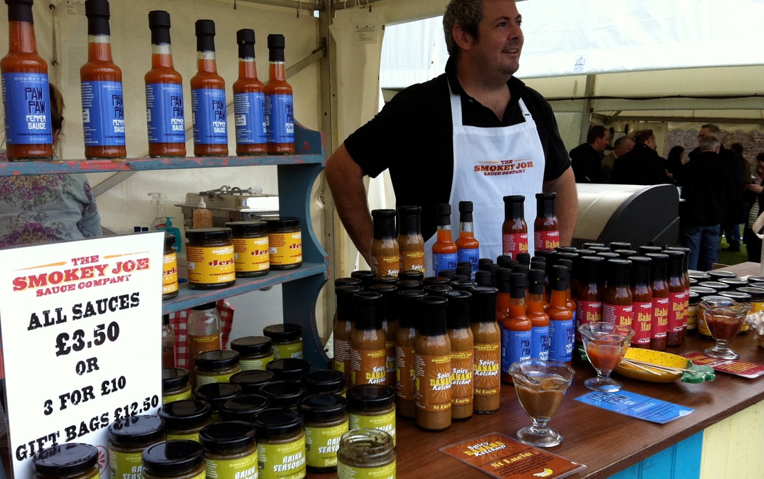 The Smokey Joe team at a food festival